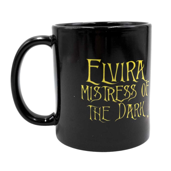 Elvira Spiral Hill Black 11oz Mug