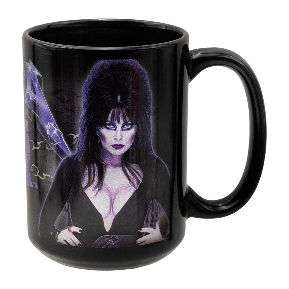 Elvira Ride The Bats 15 oz Mug