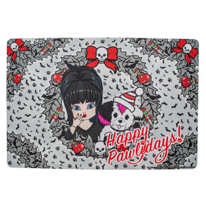 Elvira Xmas Cuties Happy Pawlidays Pet Mat