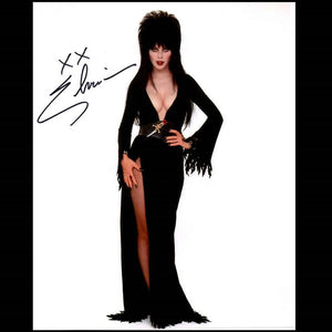 Elvira Autographed Classic Photo