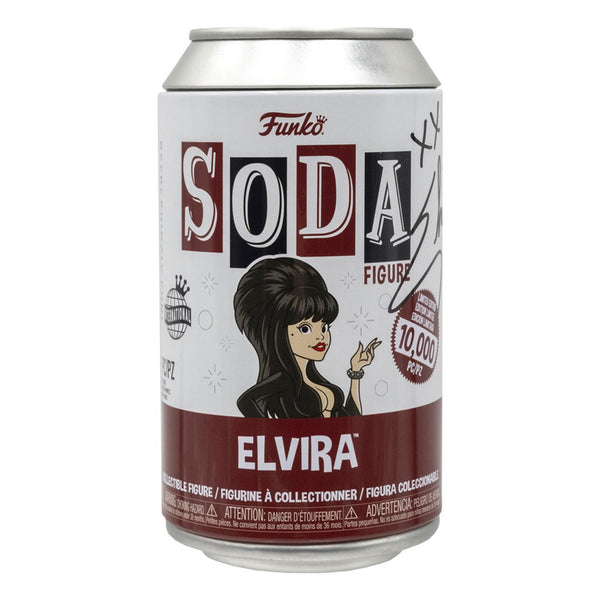 Elvira Funko Vinyl Soda Figure Signed