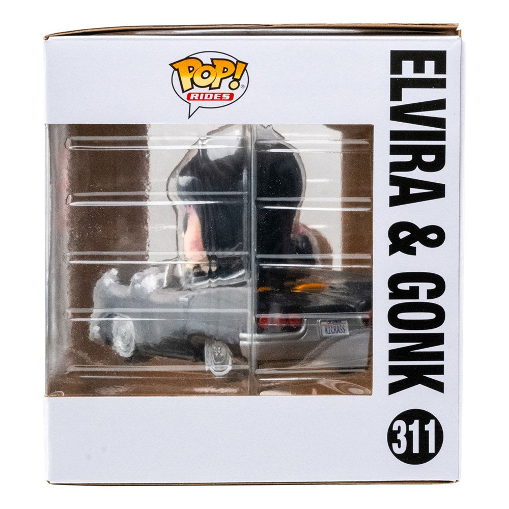 Elvira & Gonk Rides Deluxe Signed Exclusive Funko Pop #311