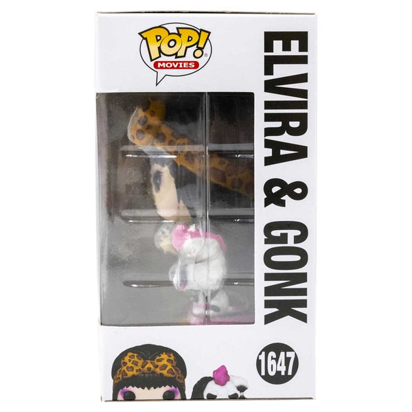 Elvira & Gonk Signed  Funko Pop #1647