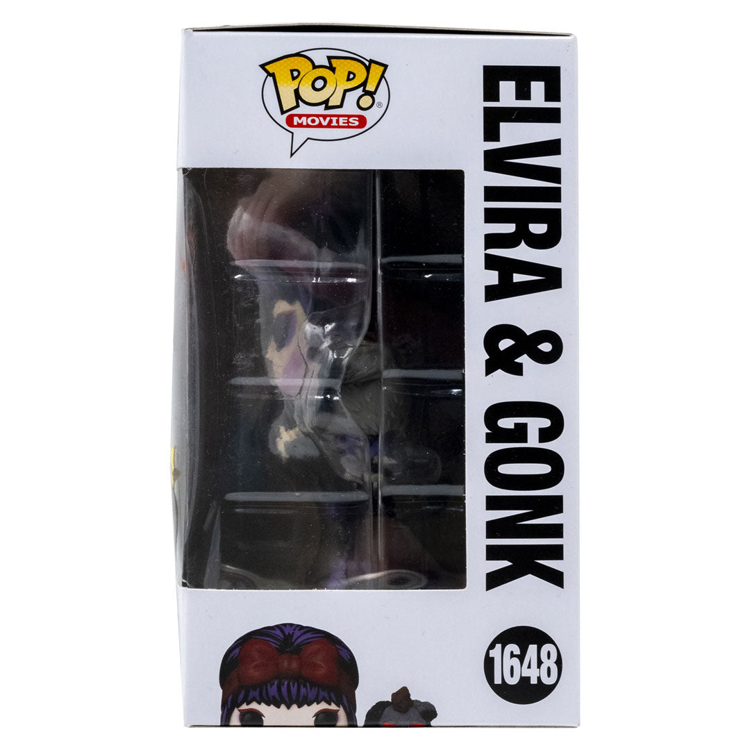 Elvira & Gonk Signed Exclusive Funko Pop #1648