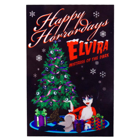 Elvira Happy Horrordays Tree Magnet
