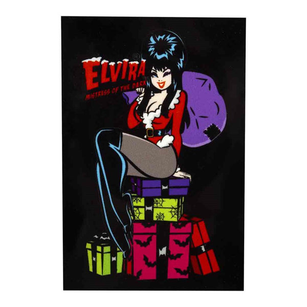 Elvira Viva Santa Sack Magnet