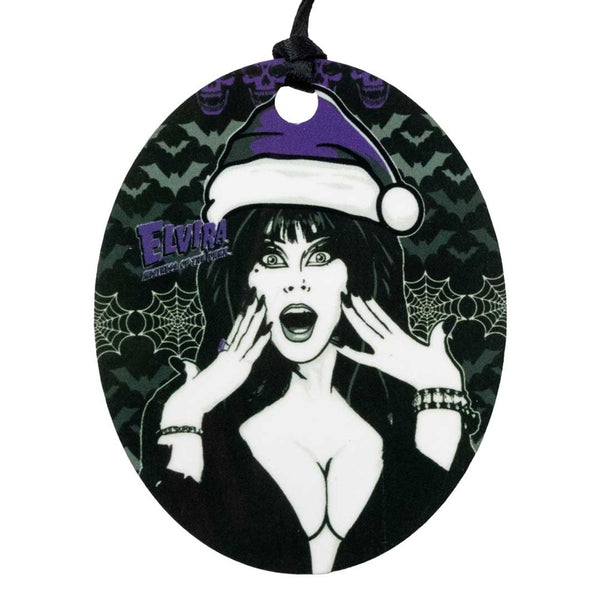 Elvira Merry Gothmas Oval Ornament