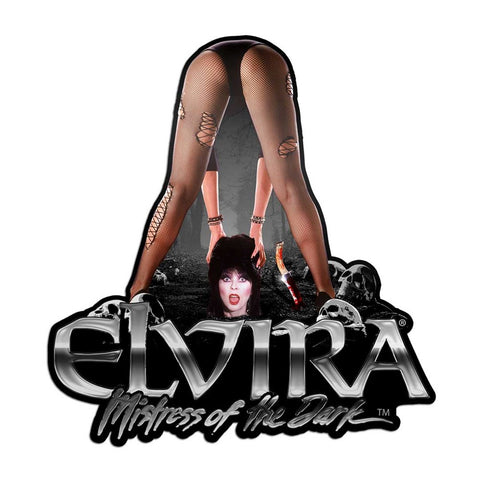 Elvira Drop Head Gorgeous Sticker
