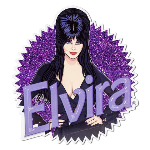 Elvira Barbie World Dark Sticker