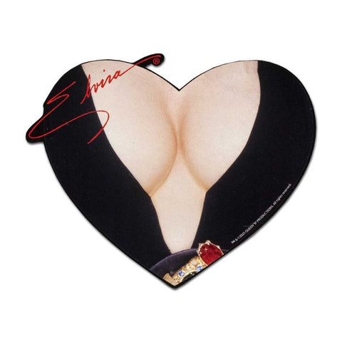 Elvira Chest Heart Sticker