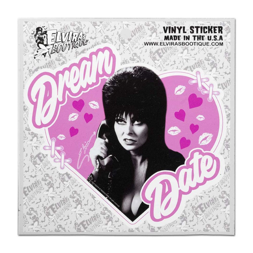 Elvira Dream Date Sticker