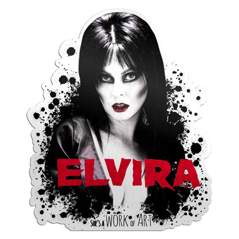 Elvirifier Sticker