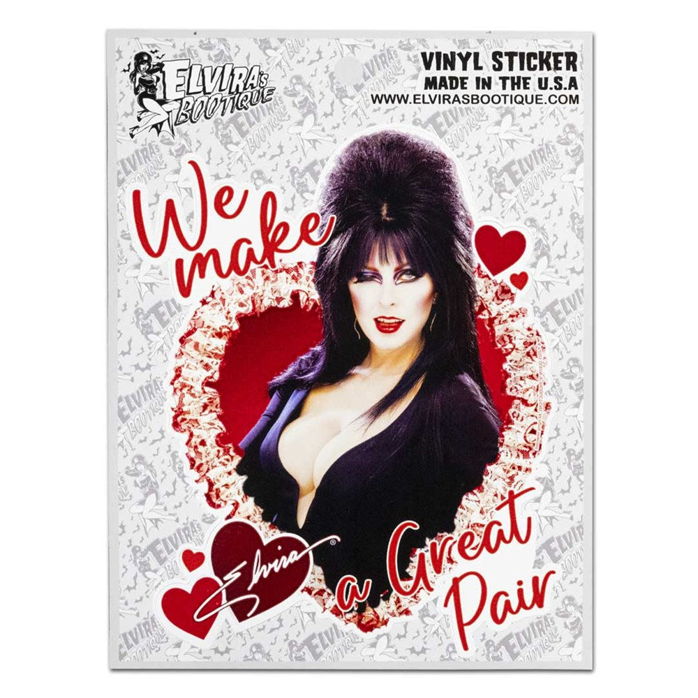 Elvira Make A Great Pair Sticker