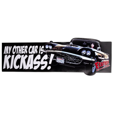 Elvira Macabre Mobile Kickass Bumper Sticker