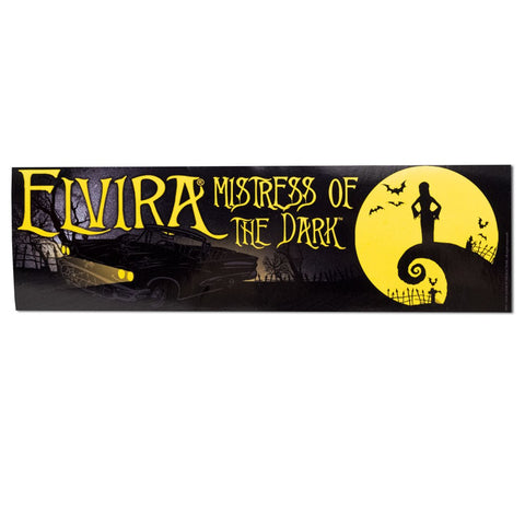 Elvira Spiral Hill Bumper Sticker