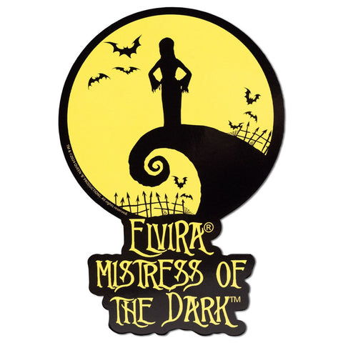 Elvira Spiral Hill Sticker