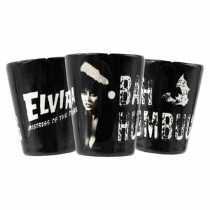 Elvira Bah Humbug Shot Glass