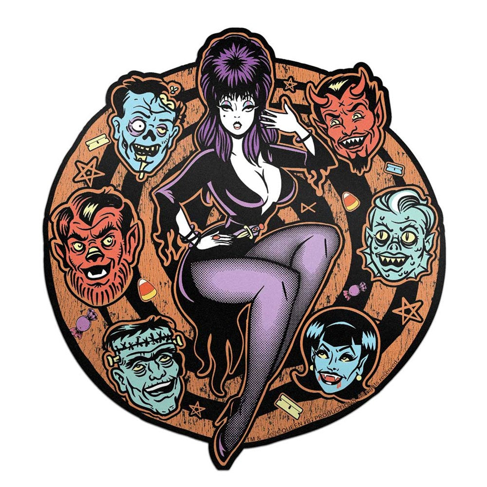 Elvira Ghouls Gone Wild Sticker