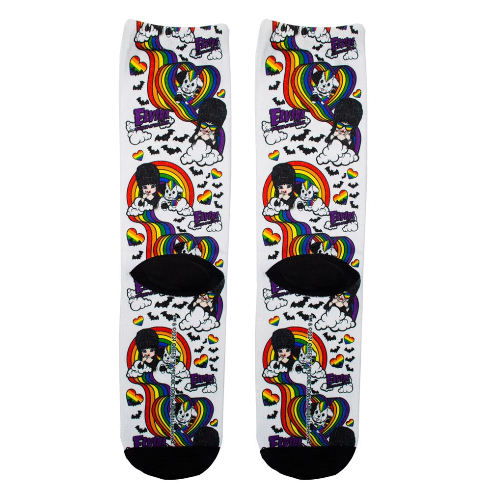 Elvira And Friends Cutie Rainbow Repeat Socks