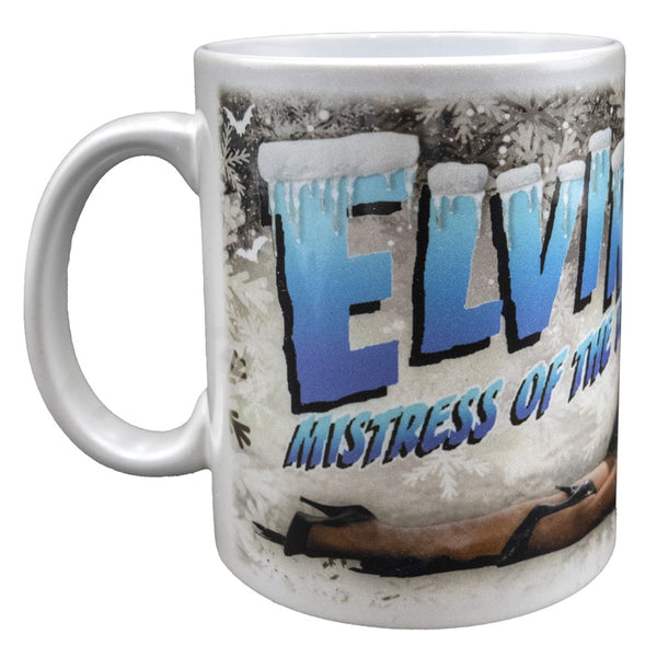 Elvira In Snow Sparkle 11oz Mug