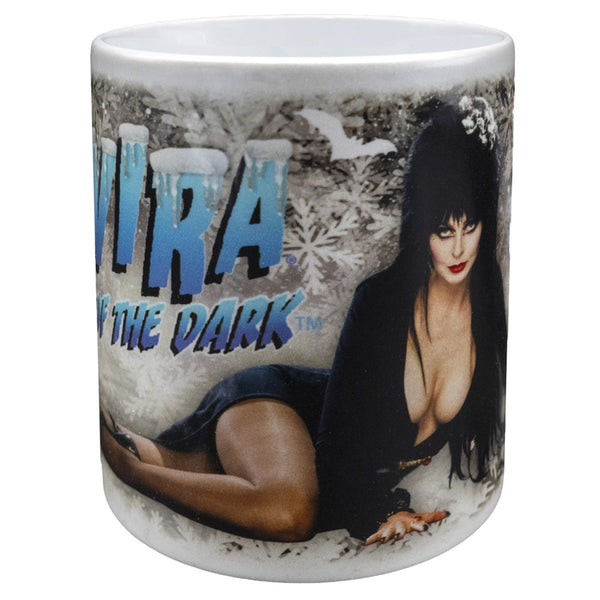 Elvira In Snow Sparkle 11oz Mug