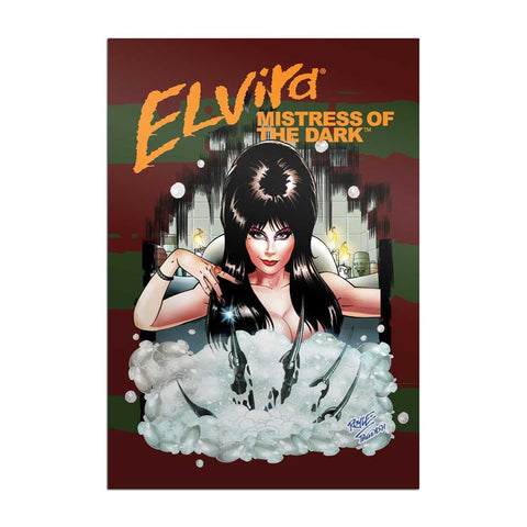 Elvira Nightmare Bath Sticker