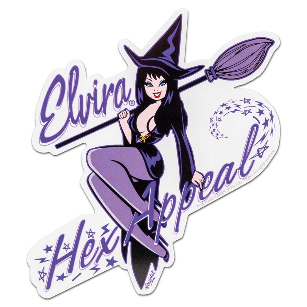 Elvira Hex Appeal Sticker