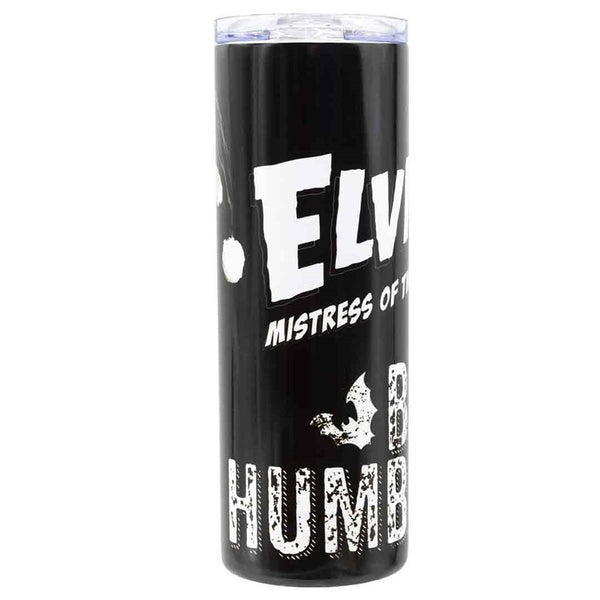 Elvira Bah Humbug Skinny Tumbler