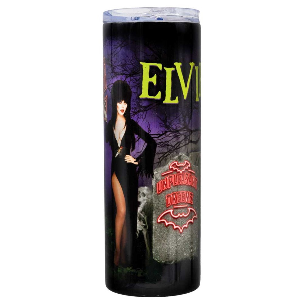 Elvira Beetle Sign Skinny Tumbler