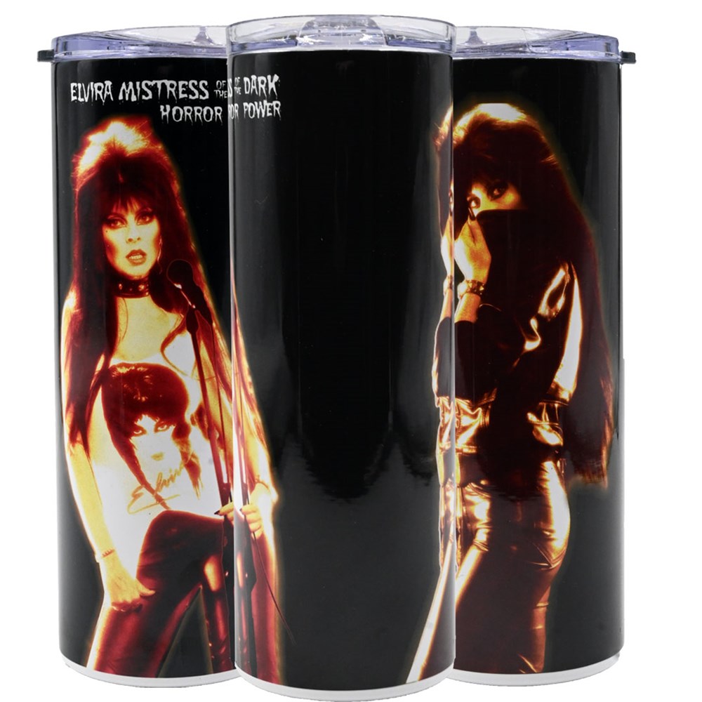 Elvira Horror Power Skinny Tumbler