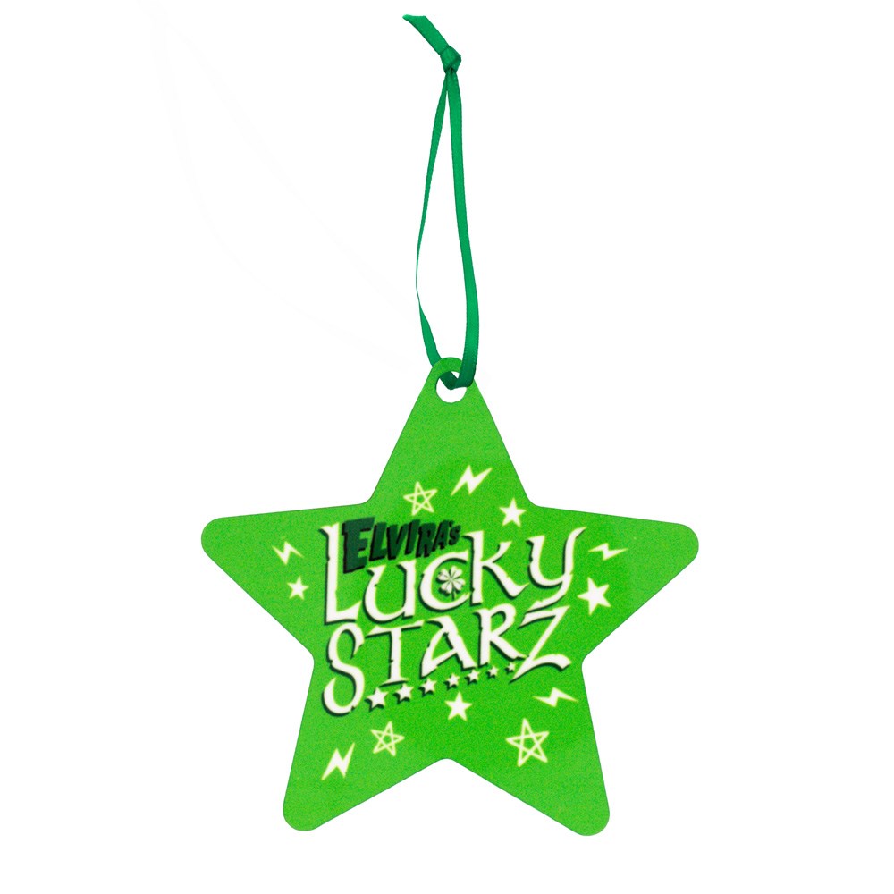 Elvira Lucky Starz Star Metal Ornament