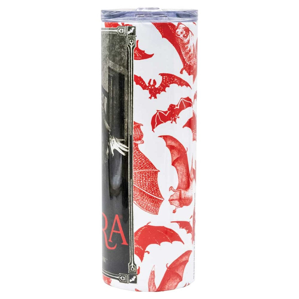 Elvira Nosferatu Skinny Tumbler