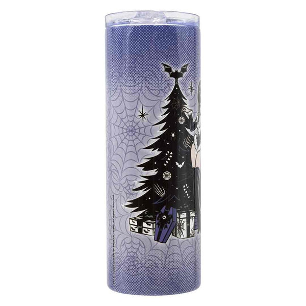 Elvira Viva Goth Tree Skinny Tumbler