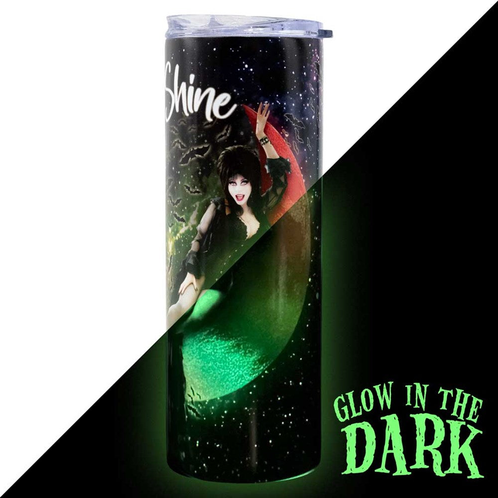 Elvira Let Pride Shine Glow Skinny Tumbler