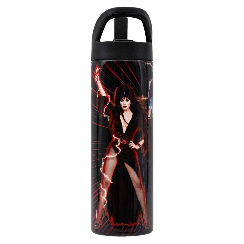 Elvira Mistress Of The Universe Portable Handle Skinny Tumbler