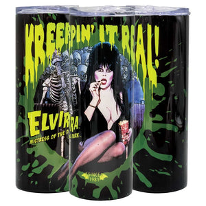 Elvira Kreepin It Real Skinny Tumbler