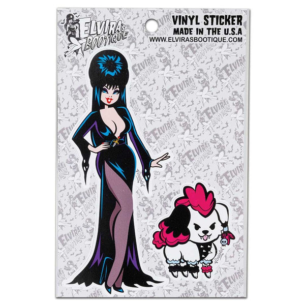 Elvira And Gonk Viva Sticker Set