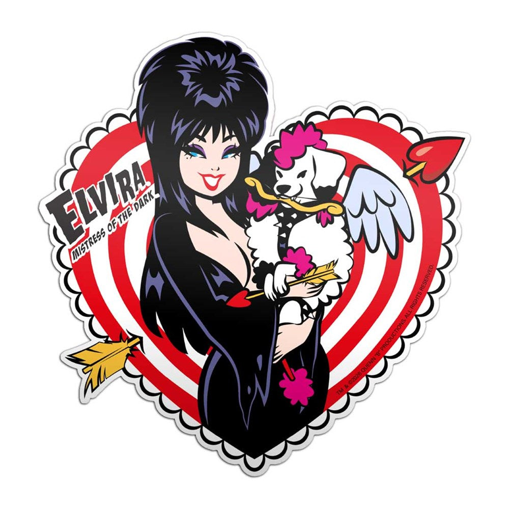 Elvira Viva Gonk Cupid Sticker