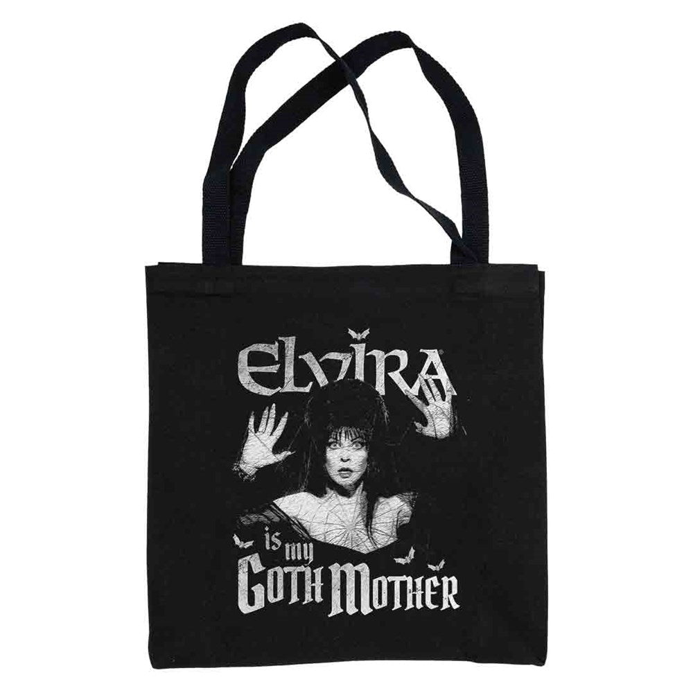 Elvira Is My Gothmother Canvas Tote Bag