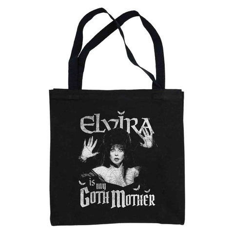 Elvira Is My Gothmother Canvas Tote Bag