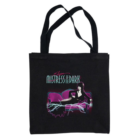 Elvira Lisa Stein Black Canvas Tote Bag