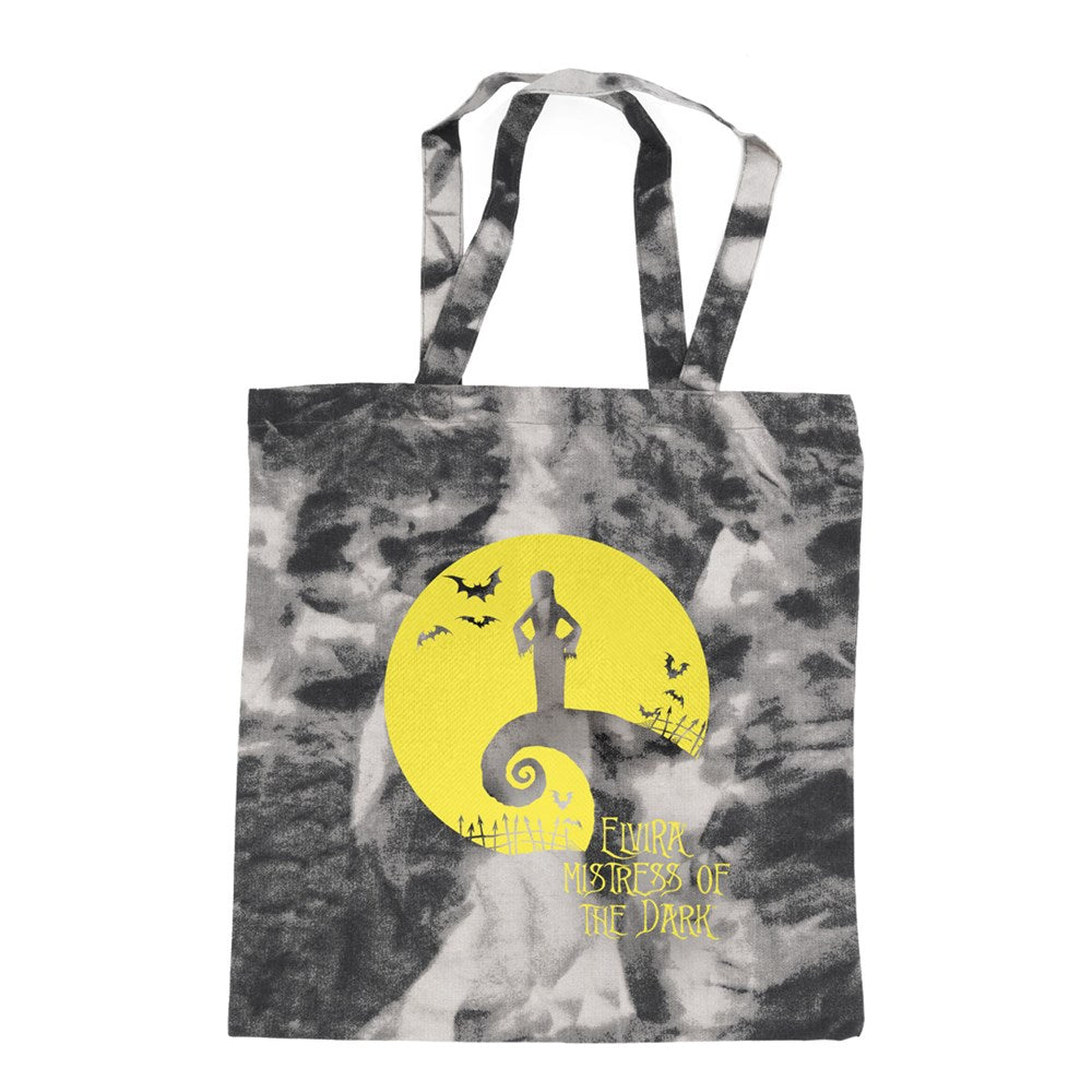 Elvira Spiral Hill Tie Dye Square Tote Bag