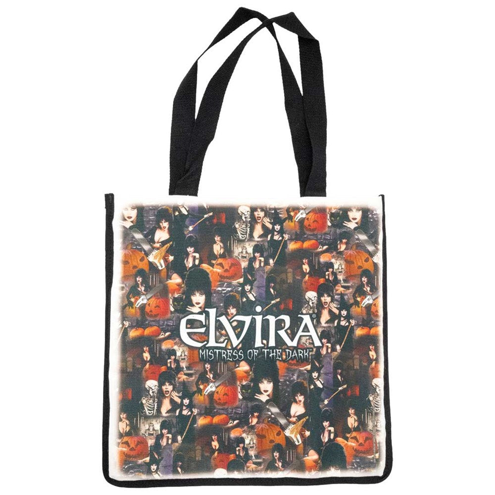 Elvira Halloween Photo Repeat Sub Tote Bag