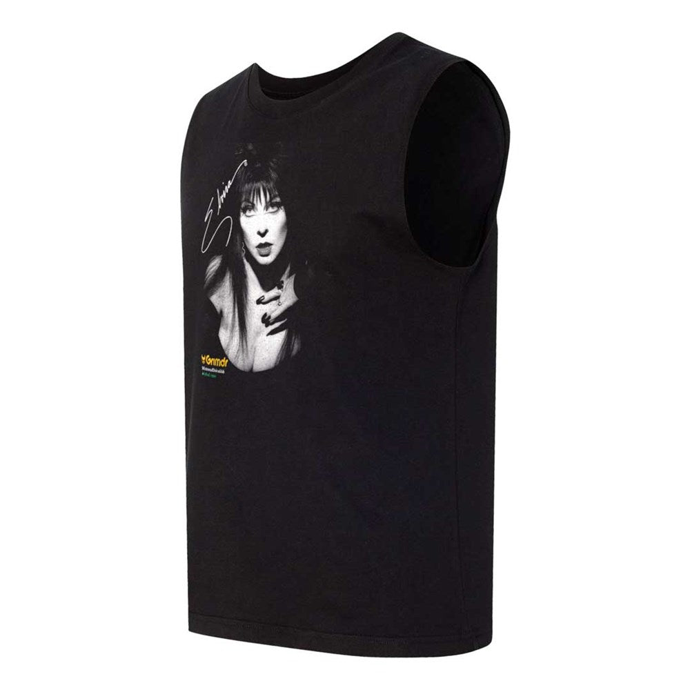 Elvira Grimdr Noir Men's Muscle Tank