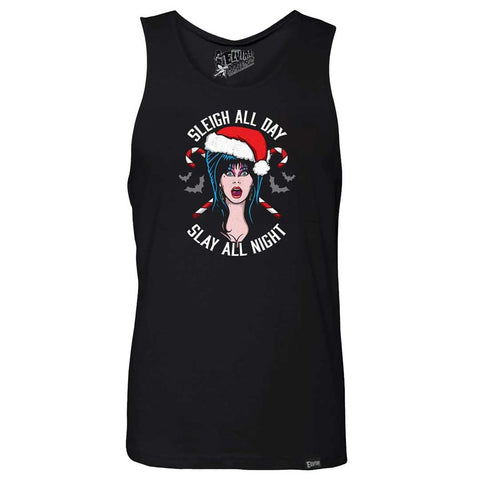 Elvira Sleigh All Day Mens Black Tank