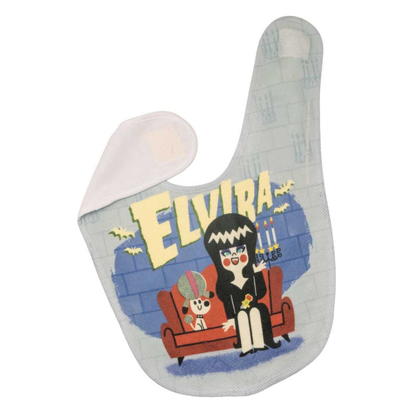 Elvira And Gonk Couch Baby Bib