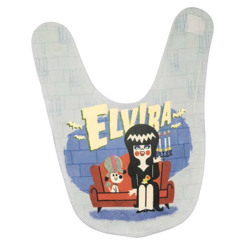 Elvira And Gonk Couch Baby Bib