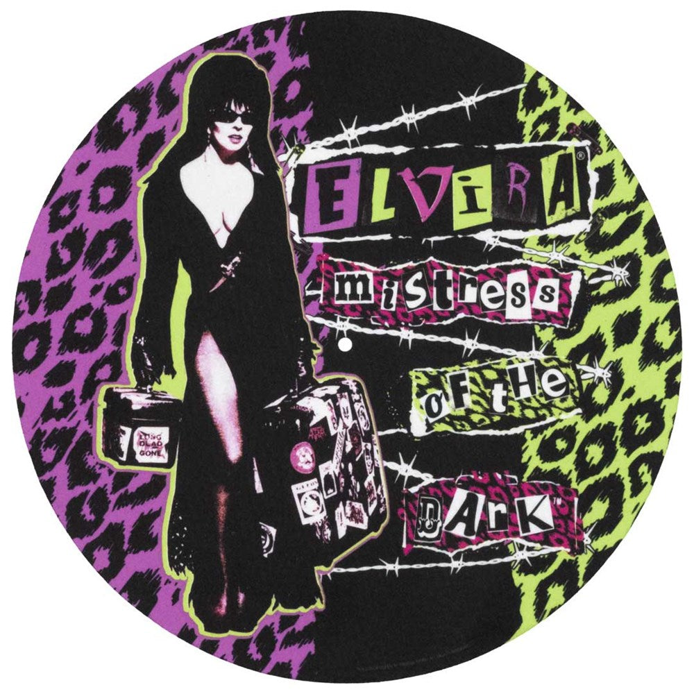 Elvira Punk Leo Vinyl Slip Mat