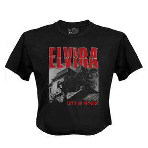 Elvira Psycho House Crop Tee