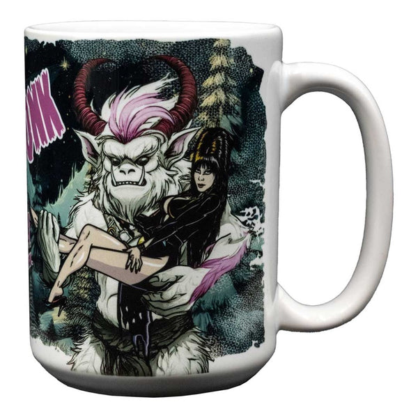Elvira Krampus Gonk 15 oz Mug